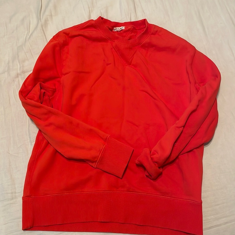 Orange Sweater
